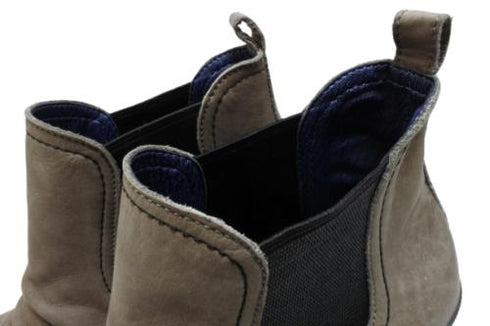 【SPINGLE NIMA NIMA706 グレー】本革サイドゴアブーティ